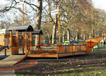 Battersea Park Playground for toddlers and juniors