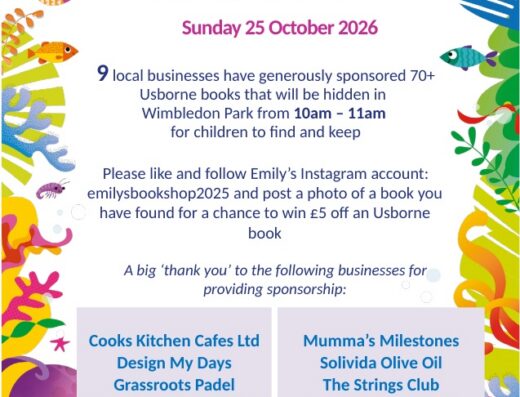 Autumn Book Hunt Wimbledon Park